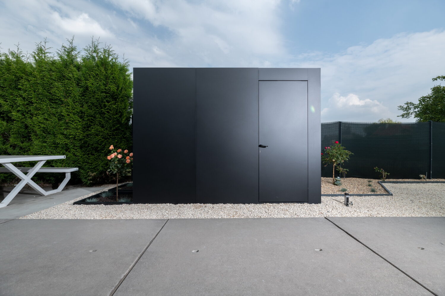 Philadelphia onderdelen Inwoner Tuinhuis zwart – MPS Aluminium – Zelzate